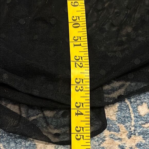 Savage X Fenty Free Spirit Black Floral Embroidered Sheer Night Slip Lingerie - Picture 13 of 16